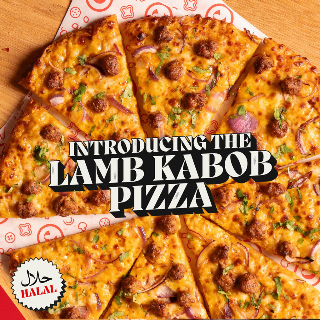 Lamb Kabob Pizza Halal