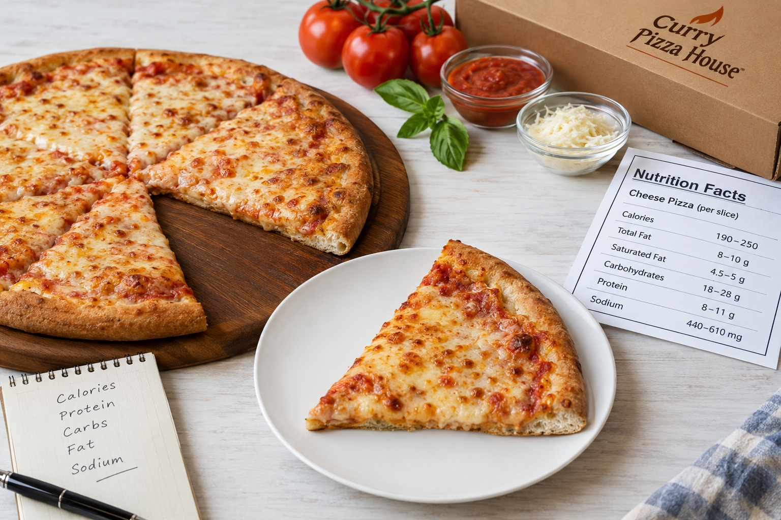 How Many Calories in a Slice of Cheese Pizza?